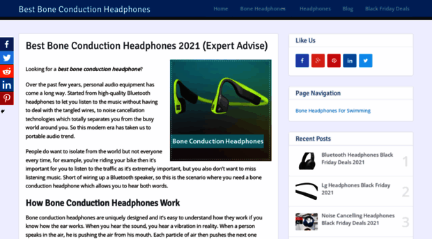 bestboneconductionheadphones.com