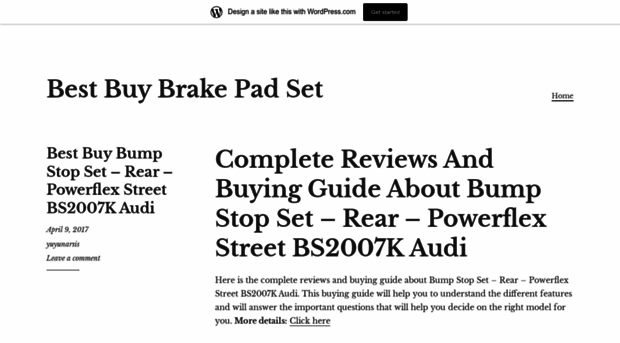 bestbuybrakepadsets.wordpress.com