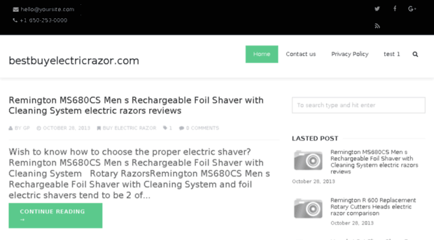 bestbuyelectricrazor.com