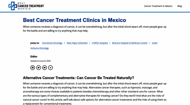 bestcancertreatmentmexico.com