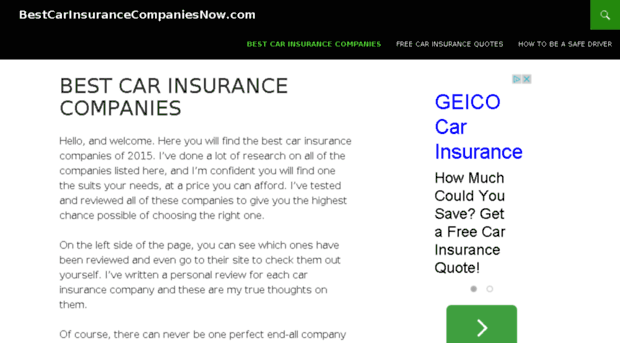 bestcarinsurancecompaniesnow.com