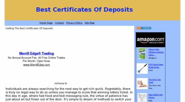 bestcertificatesofdeposits.com