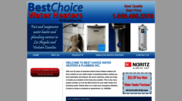 bestchoicewaterheaters.com