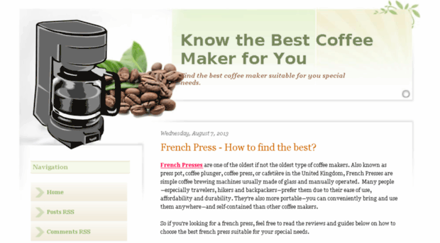 bestcoffeemakerchoice.com