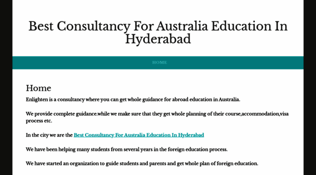 bestconsultancyforaustraliaeducationinhyderabad.wordpress.com