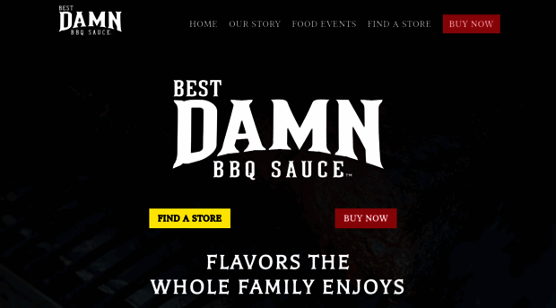 bestdamnbbqsauce.com