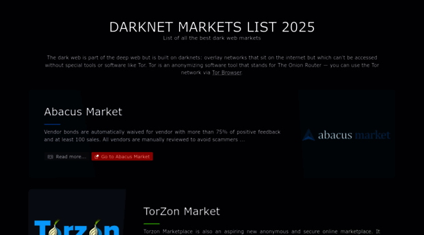 bestdarkmarketlist.com