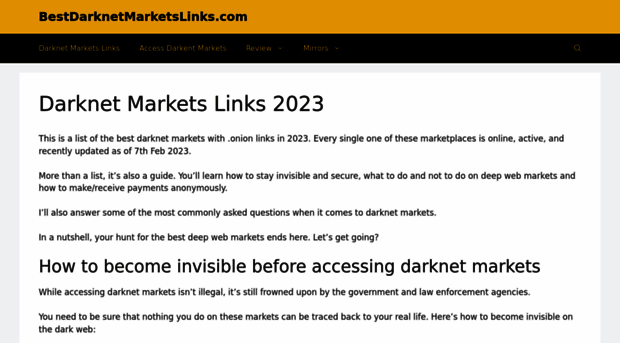 bestdarknetmarketslinks.com