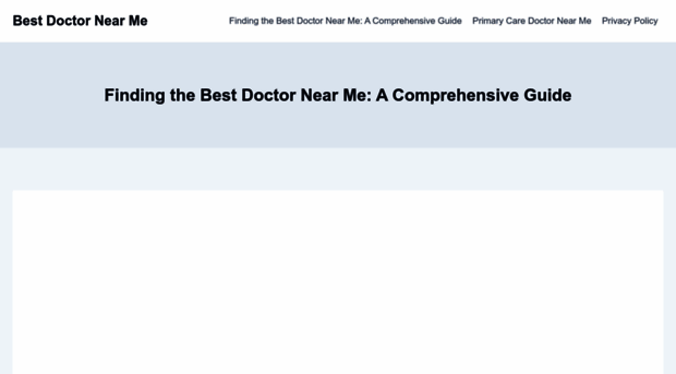 bestdoctornearme.com