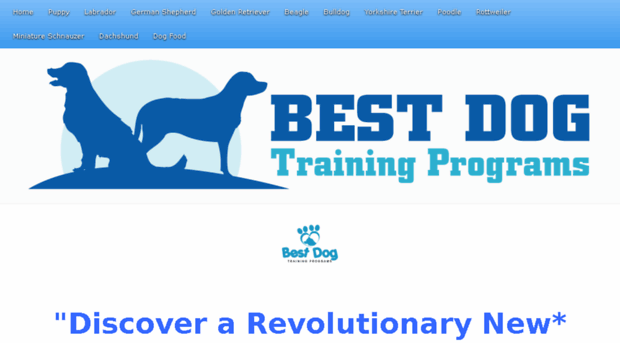 bestdogtrainingprograms.com
