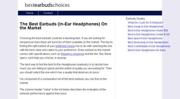 bestearbudschoices.com