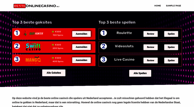 besteonlinecasino.net