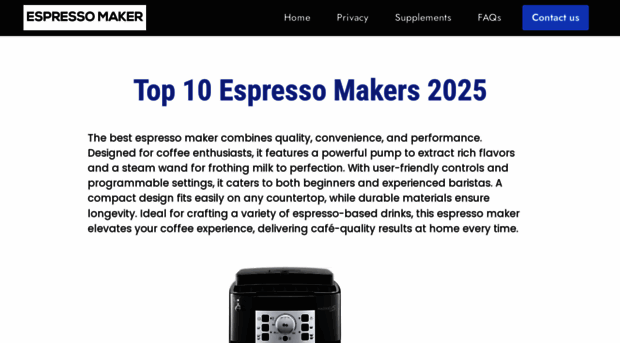 bestespressosmachines.com