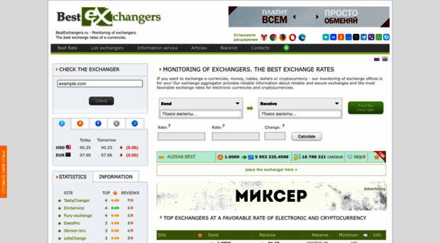 bestexchangers.ru