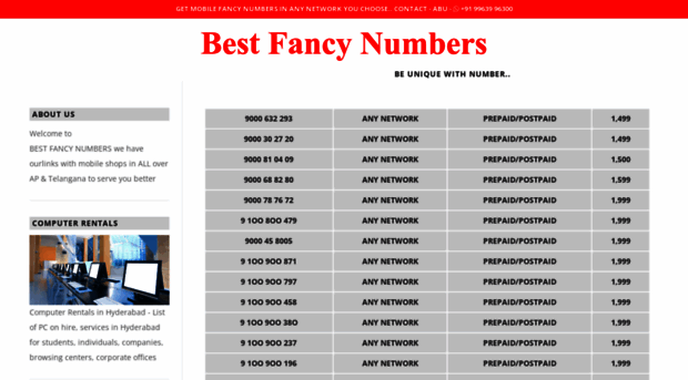 bestfancynumber.com