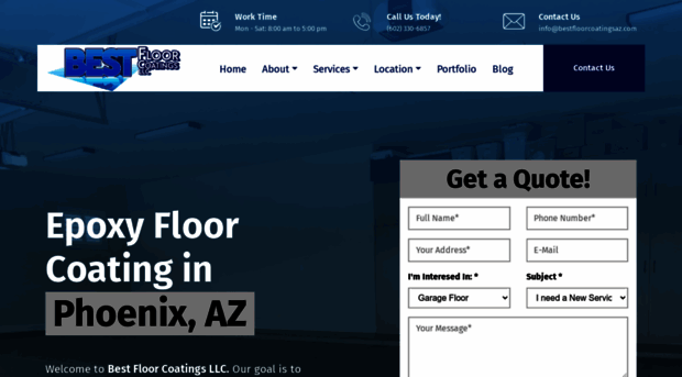 bestfloorcoatingsaz.com