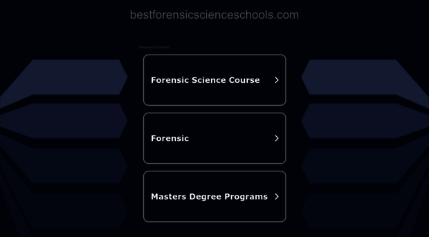 bestforensicscienceschools.com