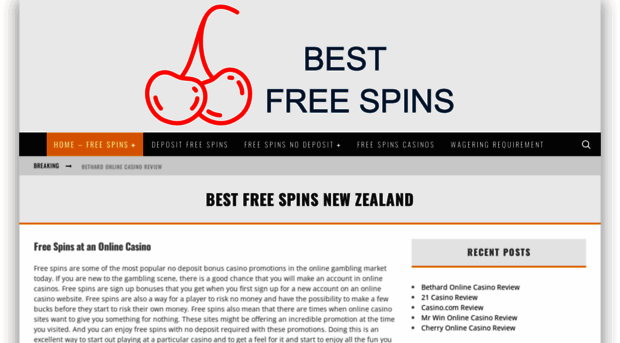 bestfreespins.co.nz