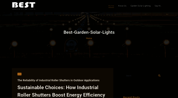 bestgardensolarlights.com