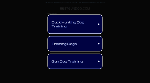 bestgundog.com