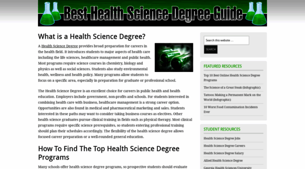 besthealthsciencedegree.com