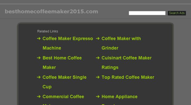 besthomecoffeemaker2015.com