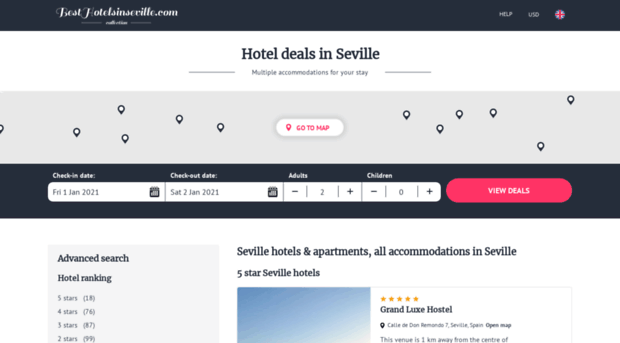 besthotelsinseville.com