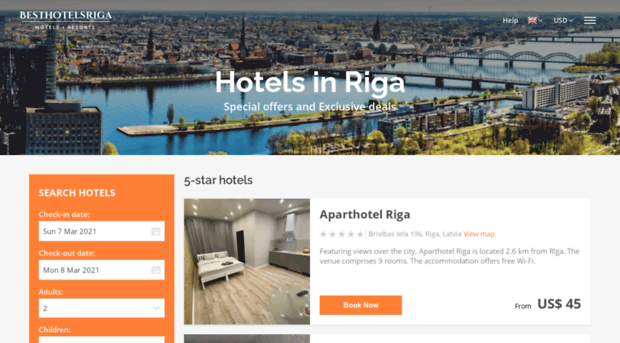 besthotelsriga.com