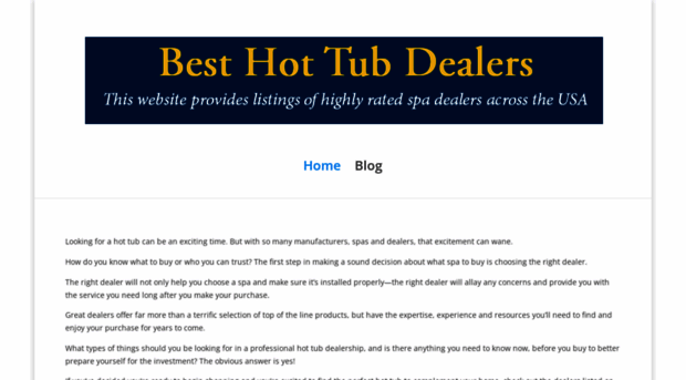 besthottubdealers.com