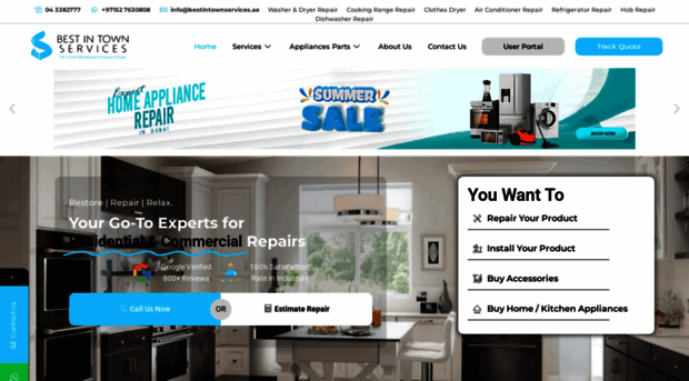 bestintownrepairservices.ae