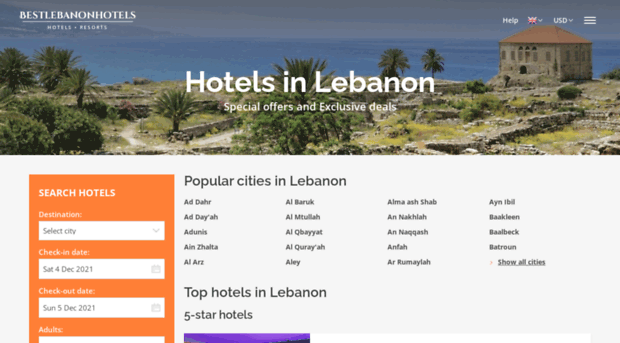 bestlebanonhotels.com