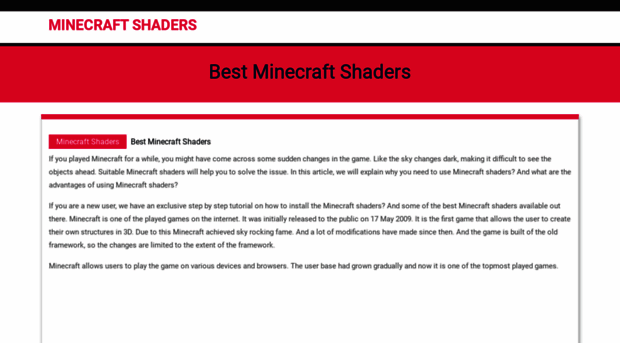 bestmcshaders.com