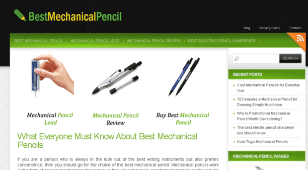 bestmechanicalpencil.org