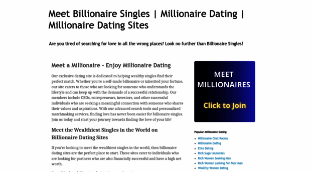 bestmillionairedatingsites.com