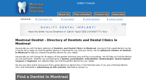 bestmontrealdentists.com