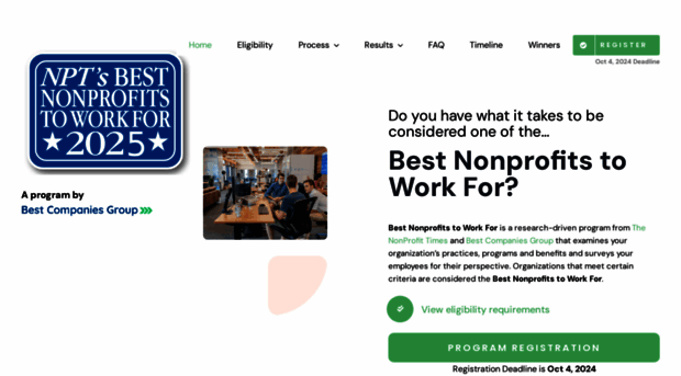 bestnonprofitstoworkfor.com