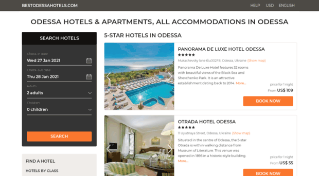 bestodessahotels.com