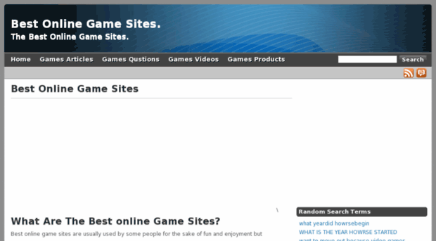 bestonlinegamesites.com