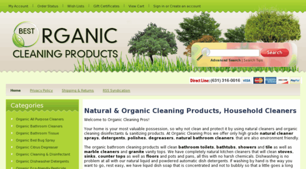 bestorganiccleaningproducts.com