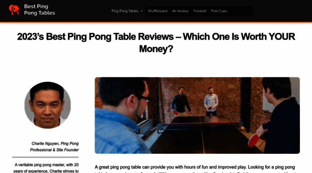 bestpingpongtables.review