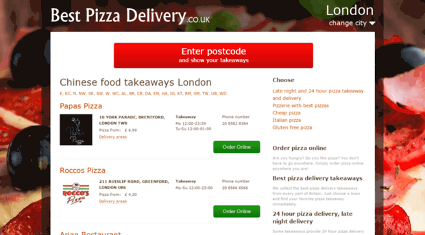 bestpizzadelivery.co.uk