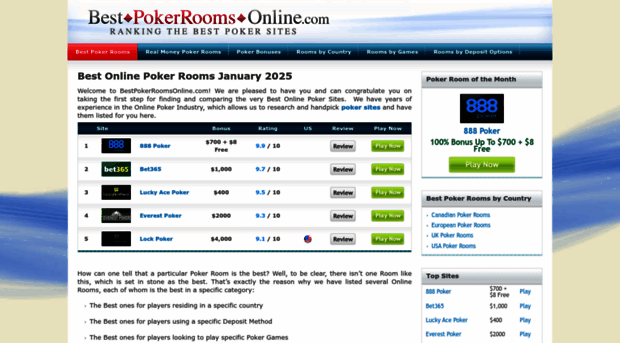 bestpokerroomsonline.com