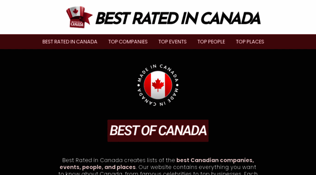 bestratedincanada.com