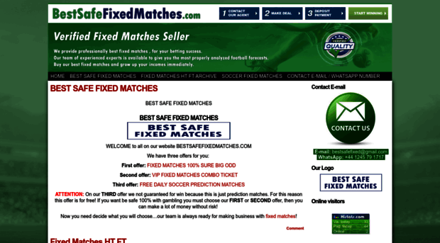 bestsafefixedmatches.com