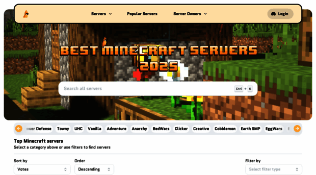 bestserversminecraft.net
