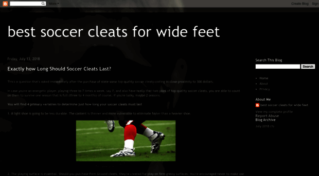 bestsoccercleatsforwidefeet.blogspot.com