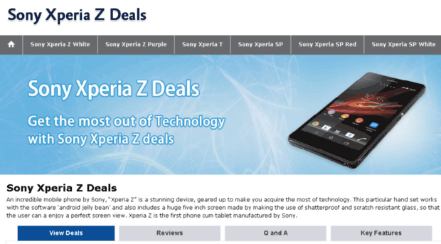 bestsonyxperiazdeals.co.uk