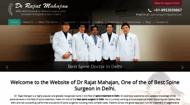 bestspinesurgeonindelhi.com