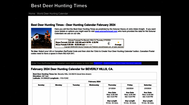 besttimestohunt.net