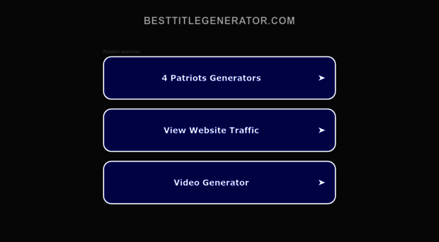 besttitlegenerator.com